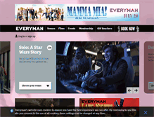 Tablet Screenshot of everymancinema.com